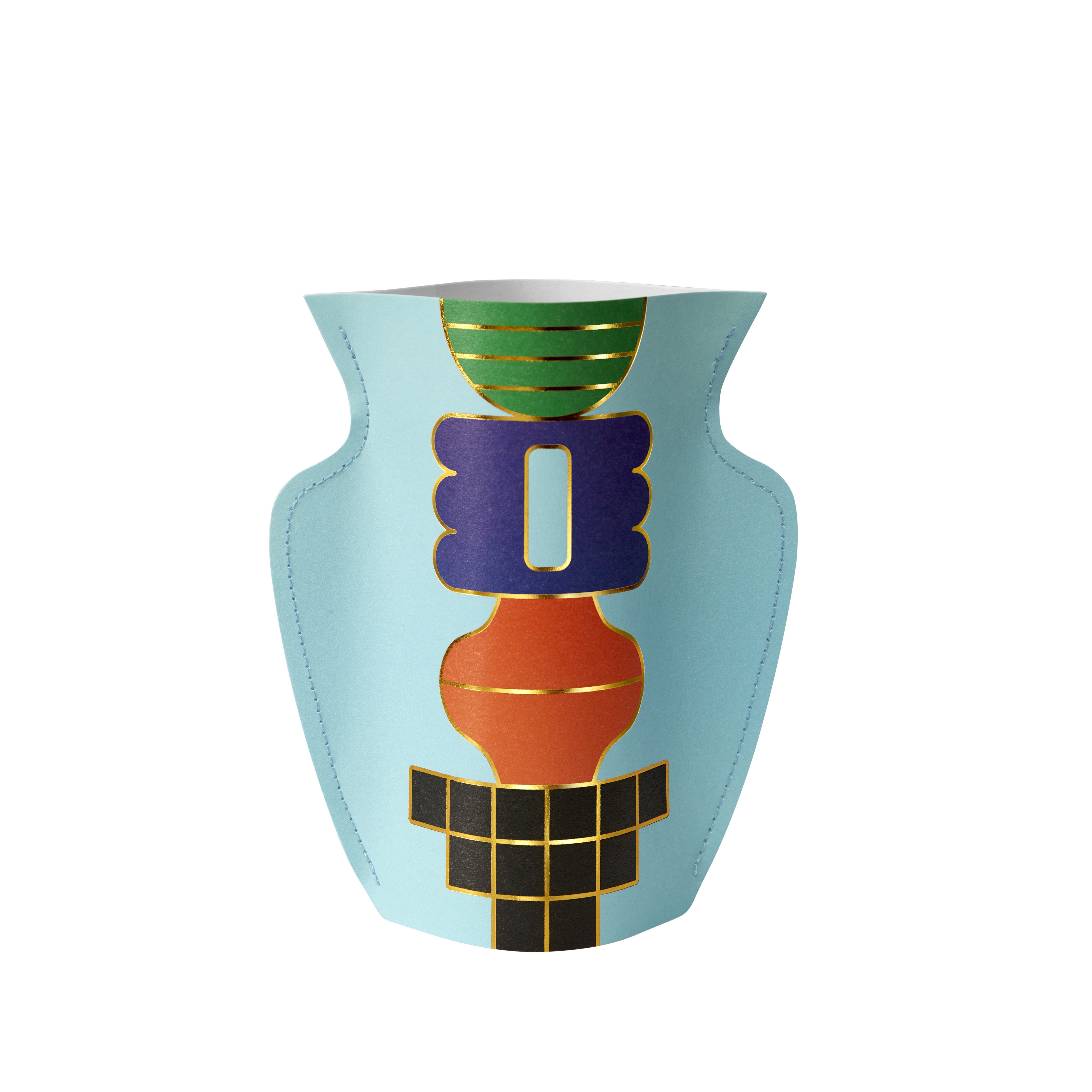 OMPVEB-18 - Mini Paper Vase Templo