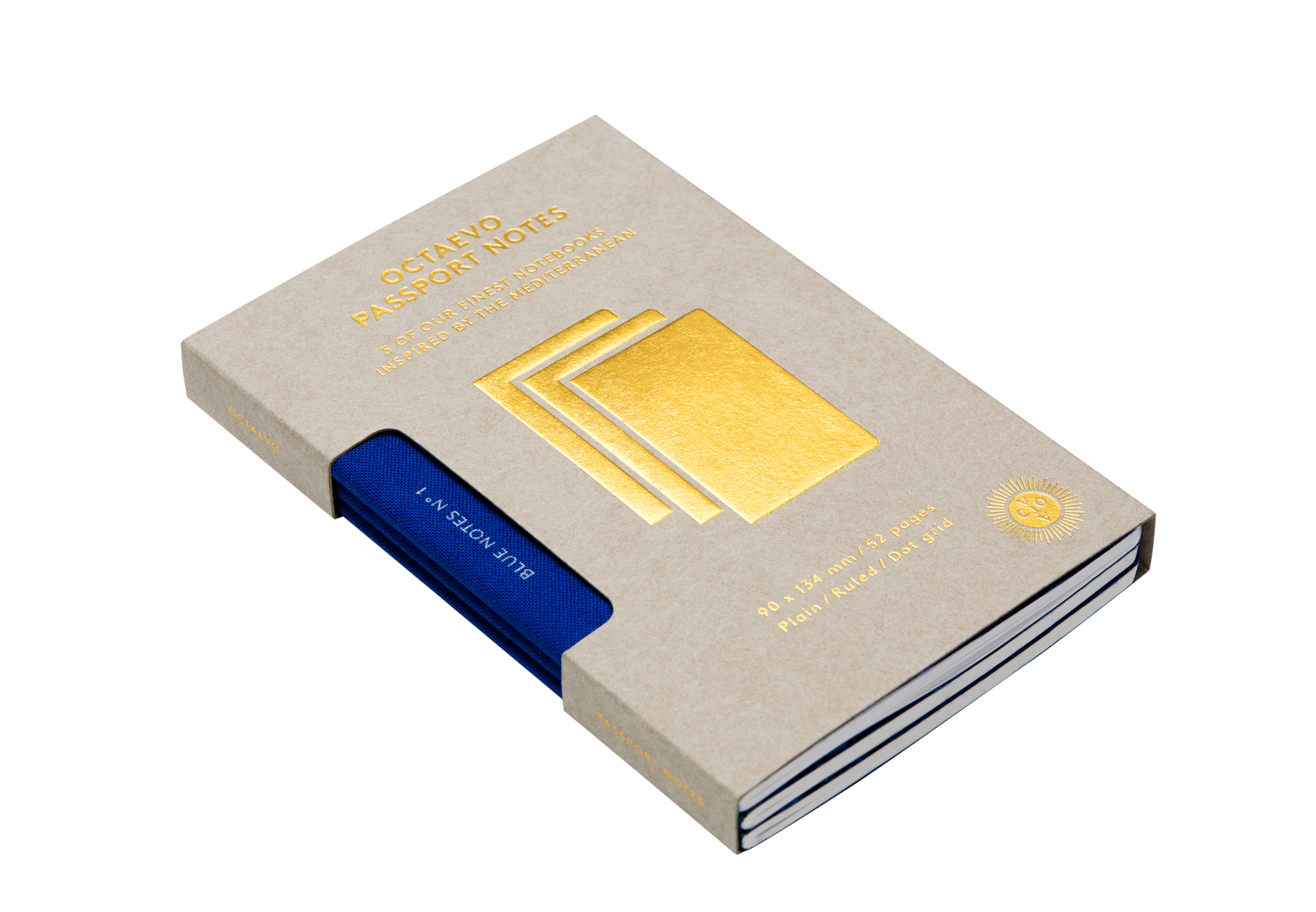 Passport Blue Notes Box Of 3